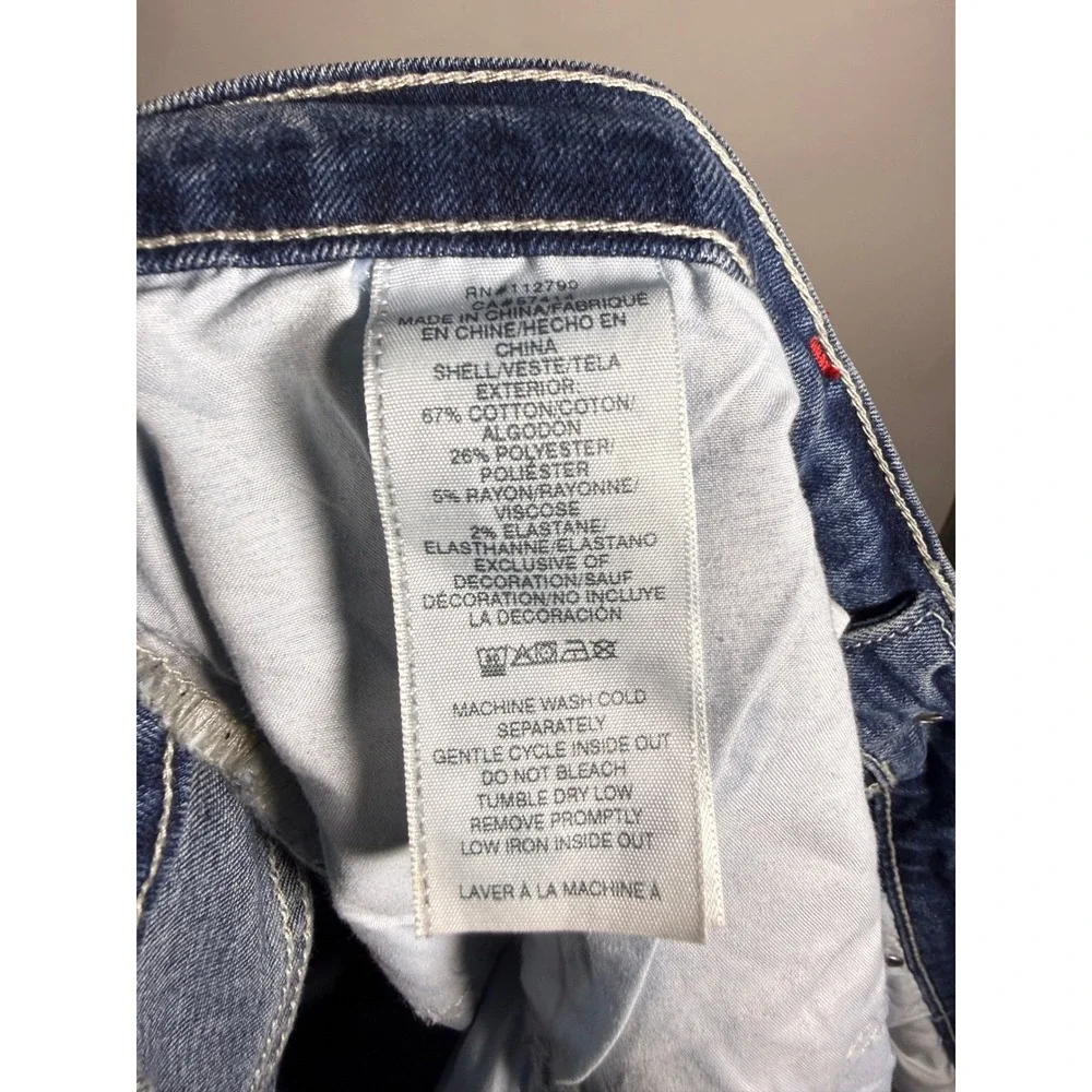 True Religion Rocco Moto Skinny Jeans Mens 38 Medium Spiced Orchard Wash NWT